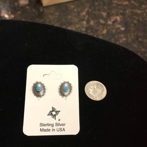 Jewelry - Turquoise & Silver Earings Jewelry - Turquoise & Silver Earings